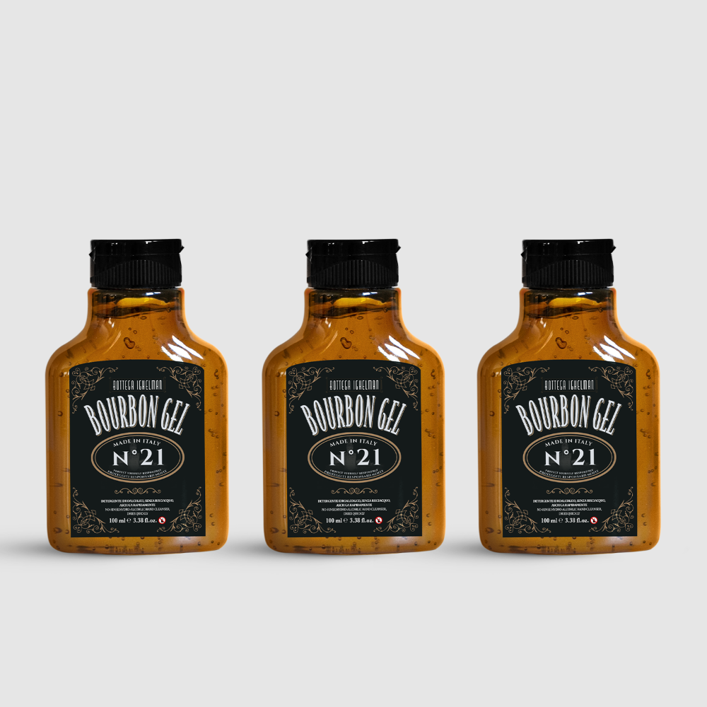 Bourbon Gel Detergente Mani 100ml x3