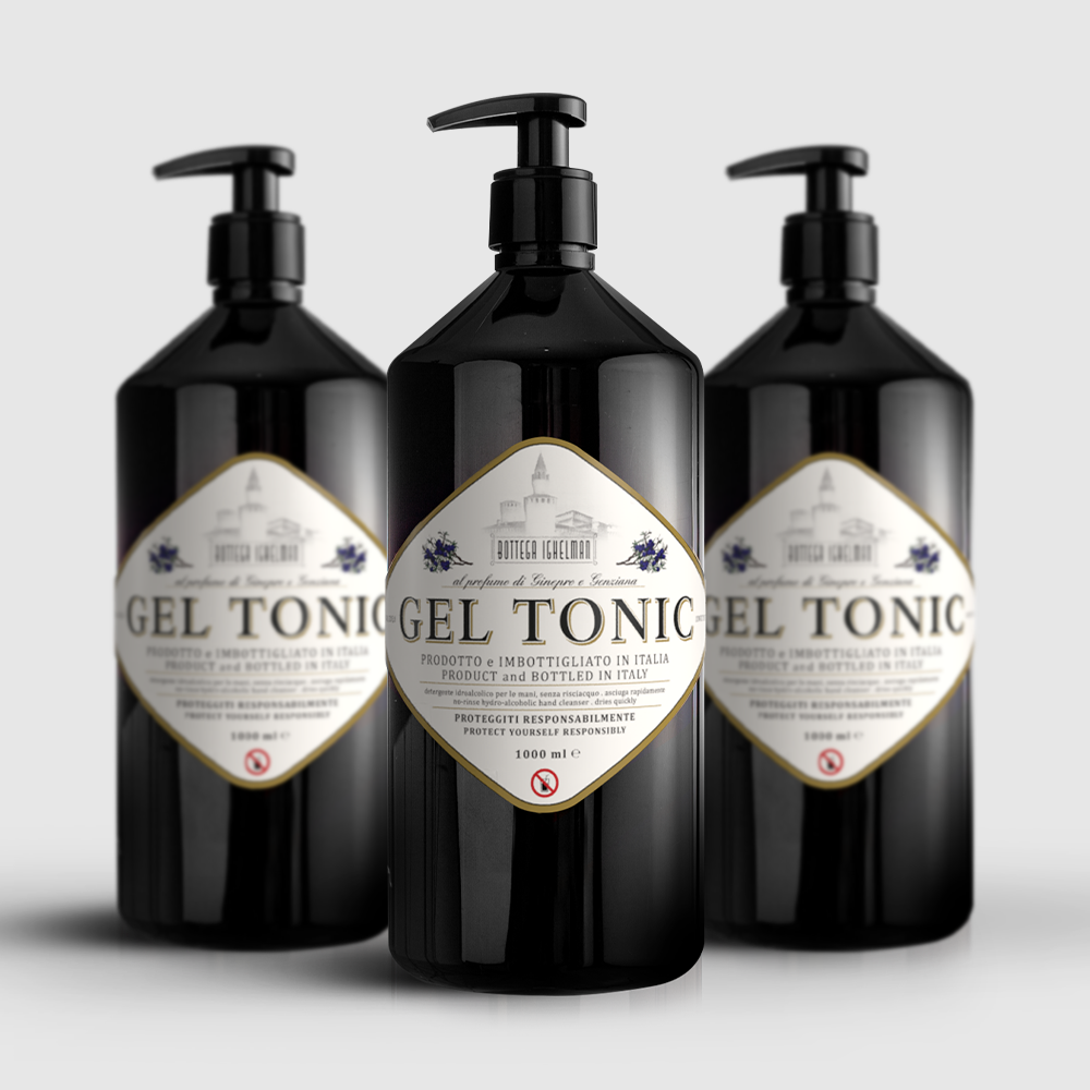 Gel Tonic Detergente Mani 1000ml x3